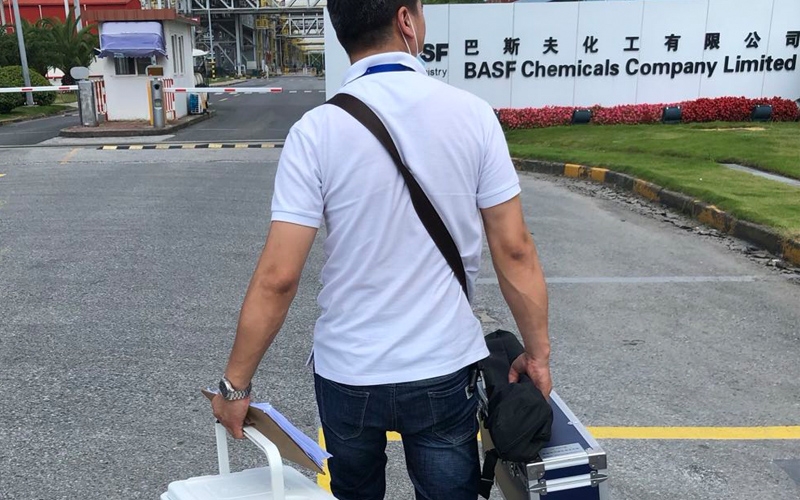 上海廢水檢測(cè)現(xiàn)場(chǎng)